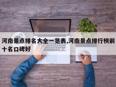 河南景点排名大全一览表,河南景点排行榜前十名口碑好