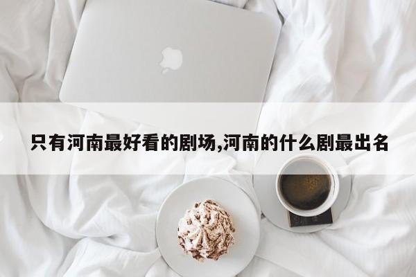 只有河南最好看的剧场,河南的什么剧最出名